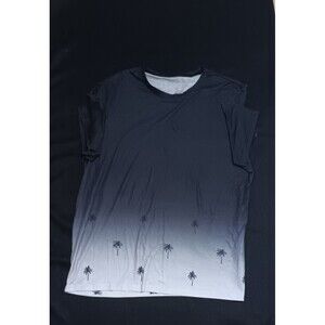 ManfintyBlack, gray and white shirt